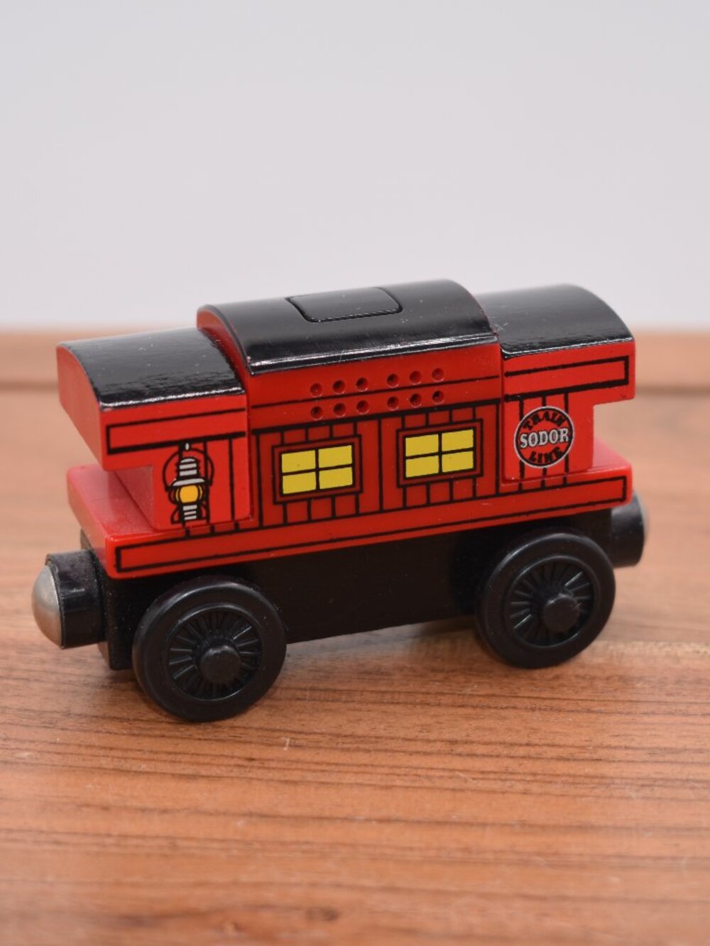 Thomas & Friends SODOR TRAIN LINE MUSIC CABOOSE Thomas Wooden Railway 2003